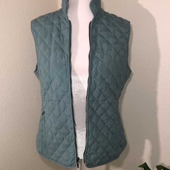 Eddie Bauer Goose Down Quilted Vest - Picture 1 of 12